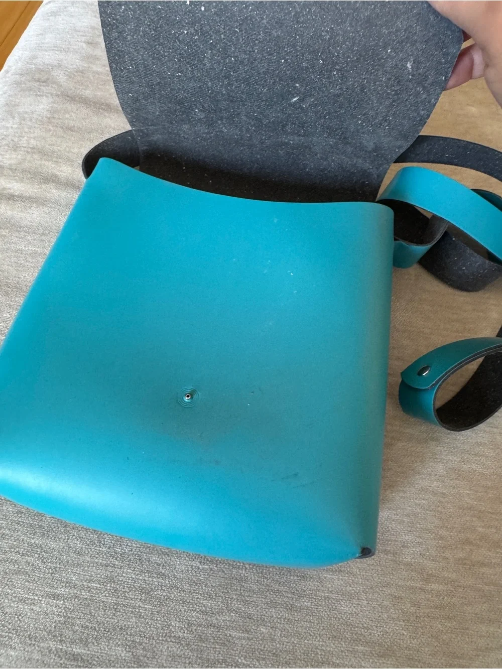 San Lorenzo Bright Teal Crossbody Shoulder Bag